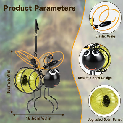 ✨This Week's Special Price $9.99💥 -Cute Hanging Solar Bee Light