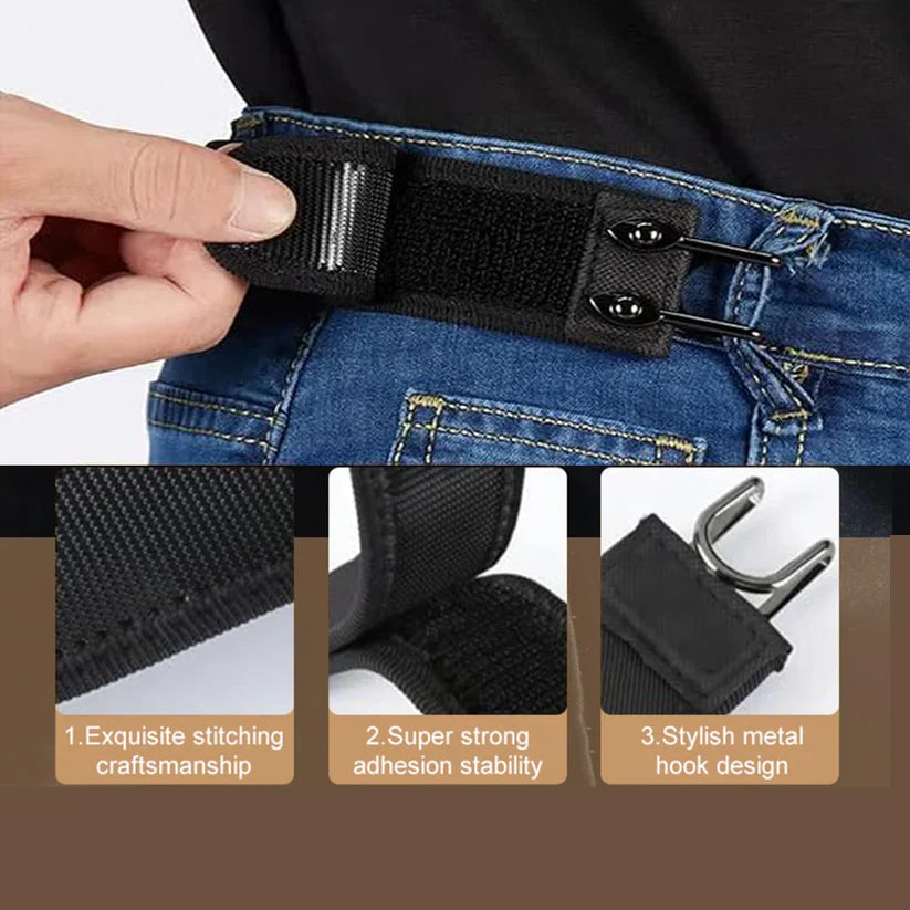 ✨Father's Day 49% OFF🎁Tactical Metal Hook Elastic Belt (Unisex)