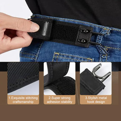 ✨Father's Day 49% OFF🎁Tactical Metal Hook Elastic Belt (Unisex)