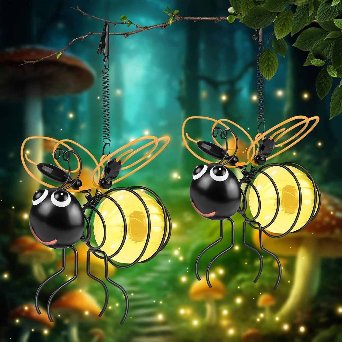 ✨This Week's Special Price $9.99💥 -Cute Hanging Solar Bee Light