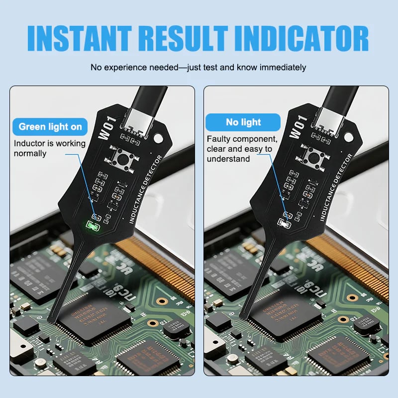 ✨In-Circuit Electromagnetic Inductance Tester