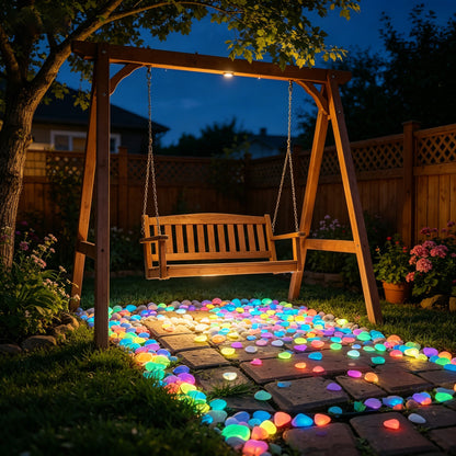 🌈2026 Summer Best-Sellers 🔥 Colorful Glowing Heart-Shaped Stones