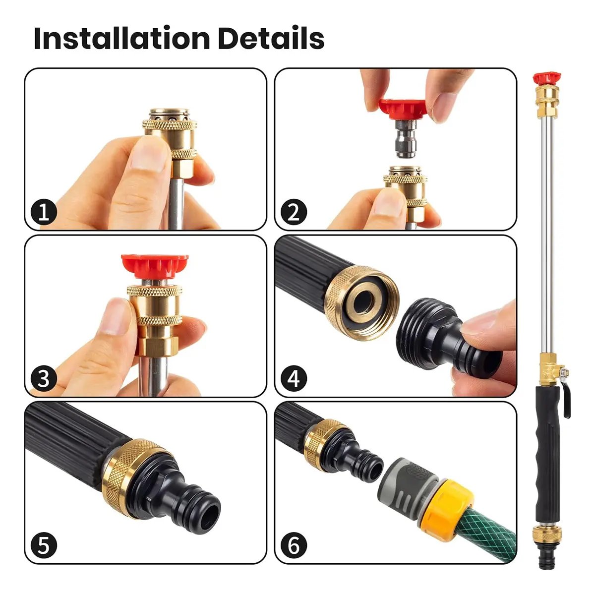 ✨💦Hydro Jet Power Washer Nozzle