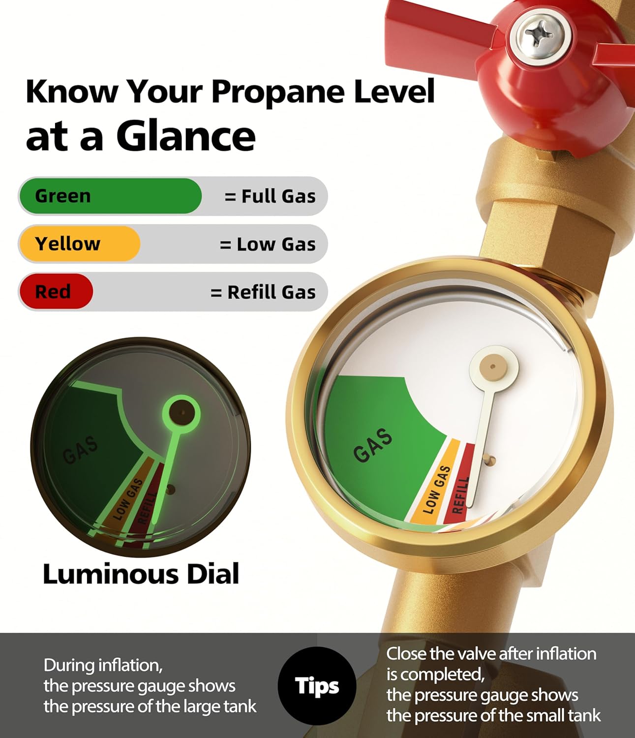 🔥 Top-Rated Propane Refill Elbow Adapter with Tank Gauge