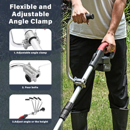 🔥 Best-Seller – Ergonomic String Trimmer Handle Extension for Better Grip & Control 🌿