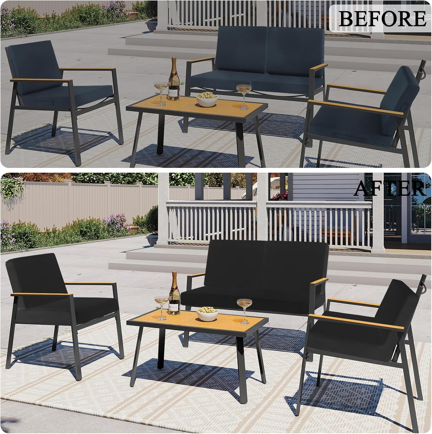 ✨ Stretch Patio Cushion Covers