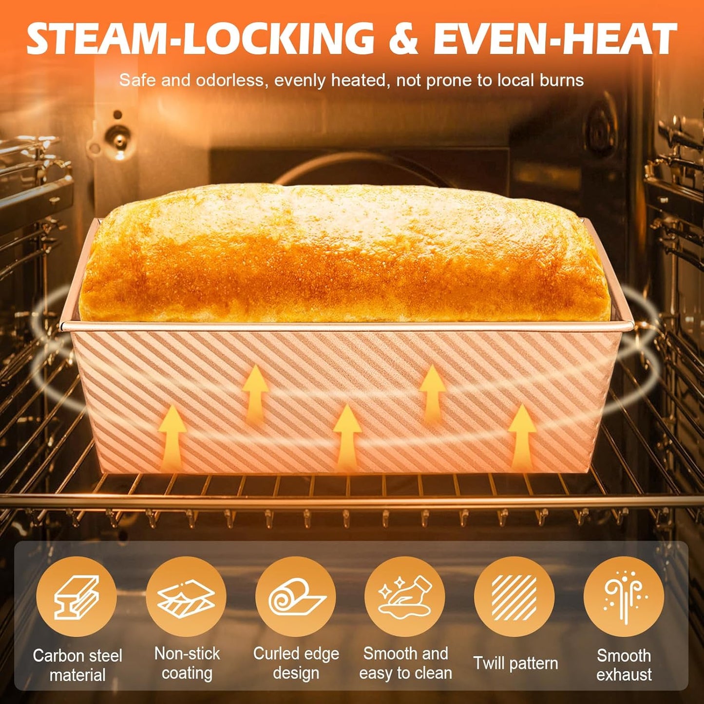 ✨🍞Pullman Loaf Pan with Lid