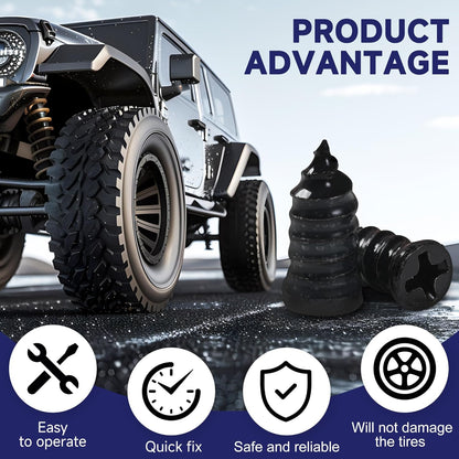 🔩Tire Repair Rubber Nails Kit with 2 Sizes