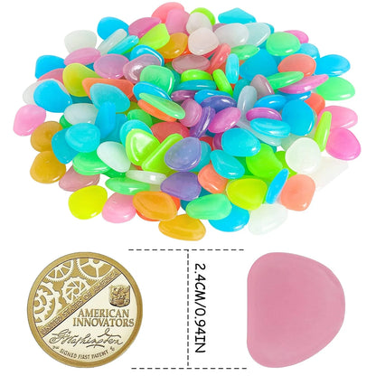 🌈2026 Summer Best-Sellers 🔥 Colorful Glowing Heart-Shaped Stones