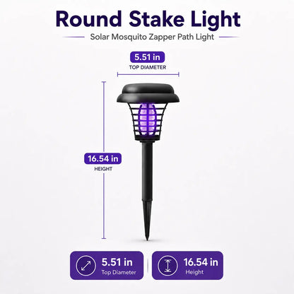 ⚡Summer Hot Sale 49% OFF🔥Solar Mosquito Zapper Light – Outdoor Garden Stake Lamp