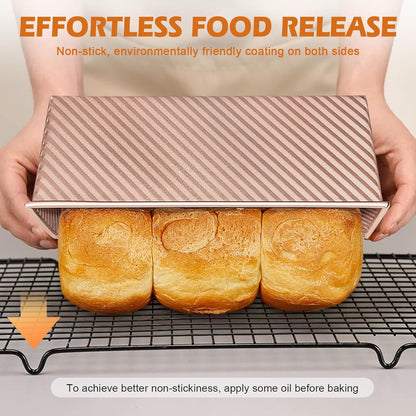 ✨🍞Pullman Loaf Pan with Lid