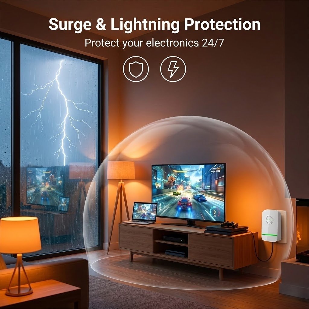 ⚡Smart Energy Saving Device - Power Stabilizer for Home & Office