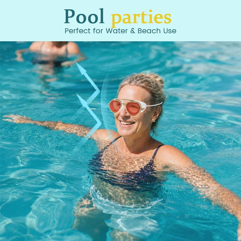 🔥LAST DAY 49% OFF - 😎✨SummerVibe Reflective Swim Goggles