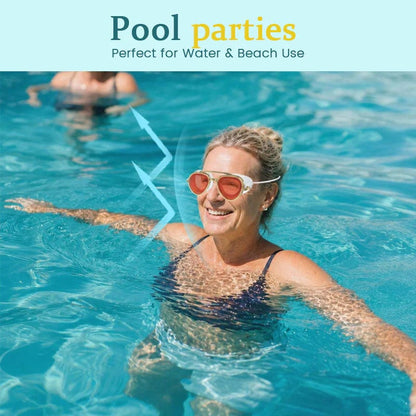 🔥LAST DAY 49% OFF - 😎✨SummerVibe Reflective Swim Goggles