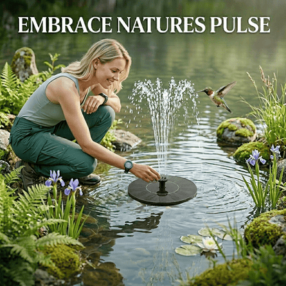 🌞 Solar Bird Bath Fountain Pump