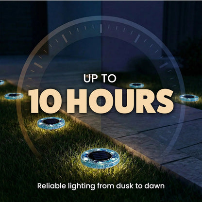 🔥FREE SHIPPING✨Waterproof Outdoor Glass LED Garden Stake Lighting
