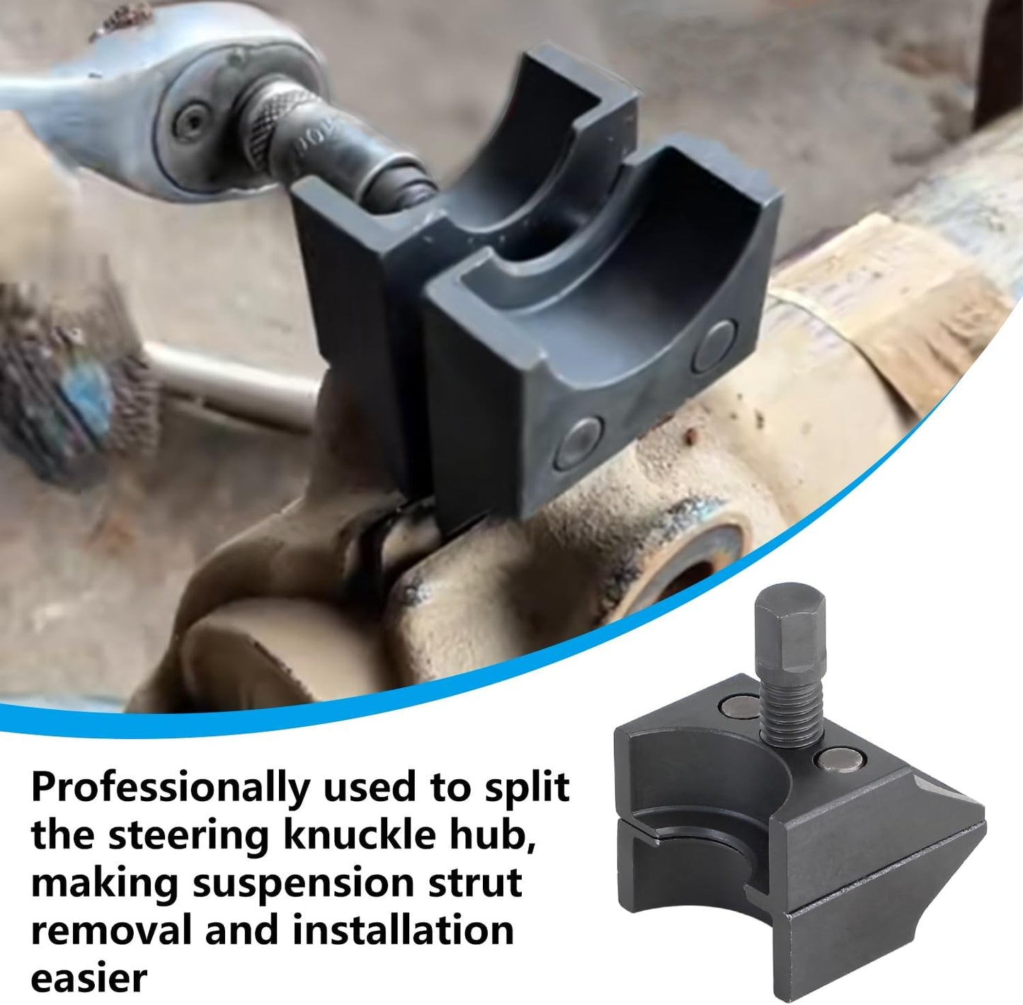 🔥LAST DAY 49% OFF - 🛠️Universal Double-Ended Suspension Strut Spreader Tool