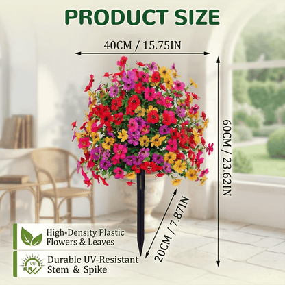 🔥Outdoor/Indoor UV Resistant & Waterproof Artificial Flower Decor