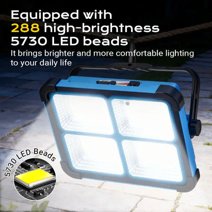 ✨💡Portable 288 LED Camping & Emergency Work Light