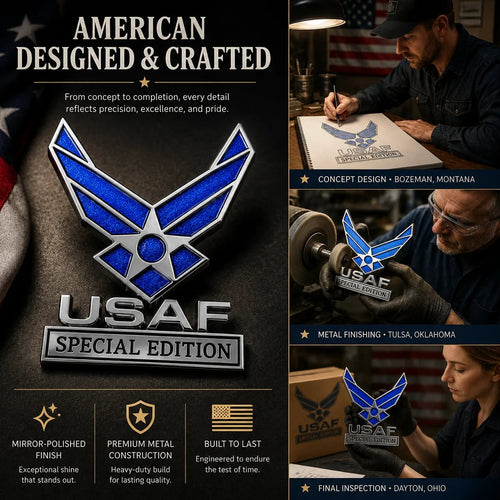 ⚡️USAF Edition Metal Emblem