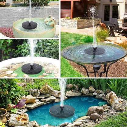 🌞 Solar Bird Bath Fountain Pump