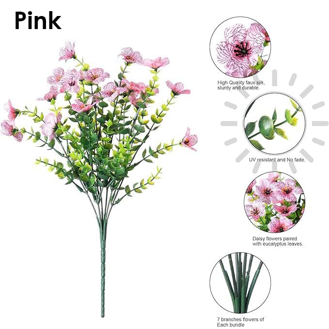 💖Summer Hot Sale 49%OFF🌺UV Resistant Colorful Artificial Flower