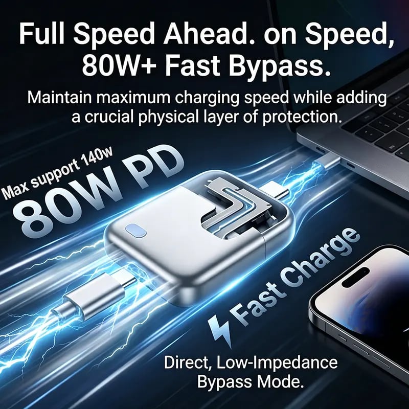 ⚡140W Auto Disconnect Charger