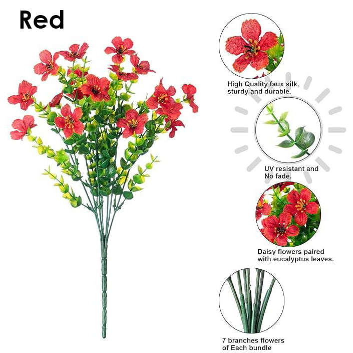💖Summer Hot Sale 49%OFF🌺UV Resistant Colorful Artificial Flower