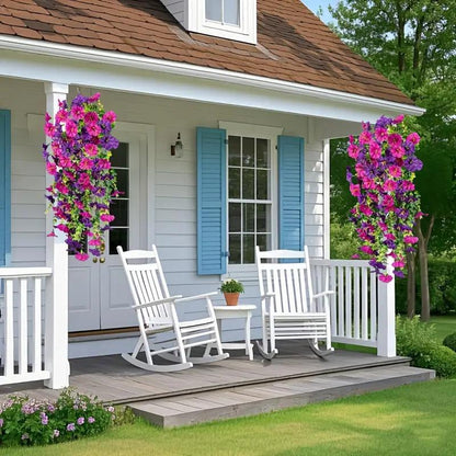 UV Protective Colored Artificial Morning Glory