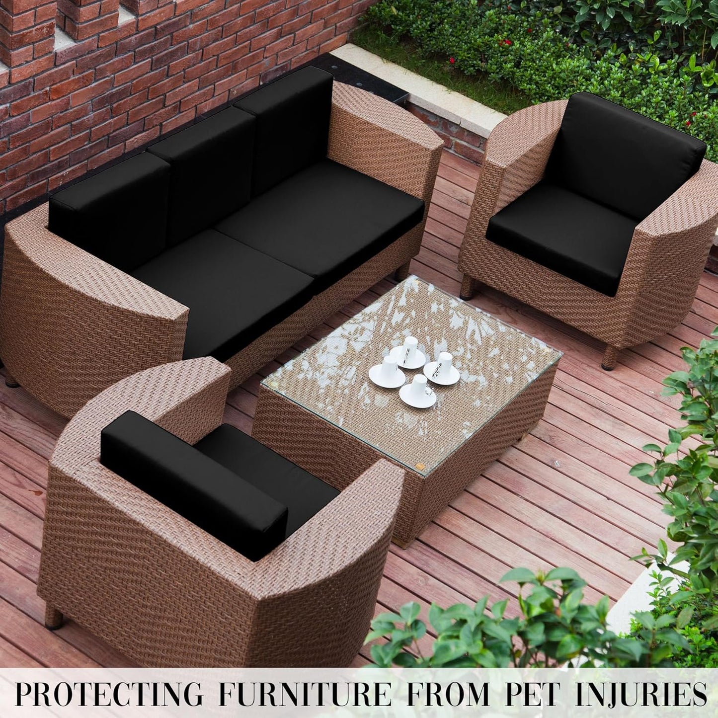 ✨ Stretch Patio Cushion Covers