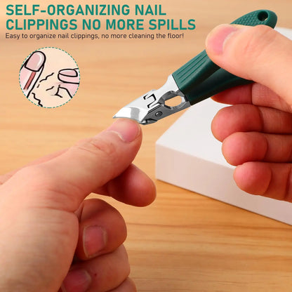 🔥Last Day Sale - Eagle Beak Angled Nail Clippers 3-Piece Set