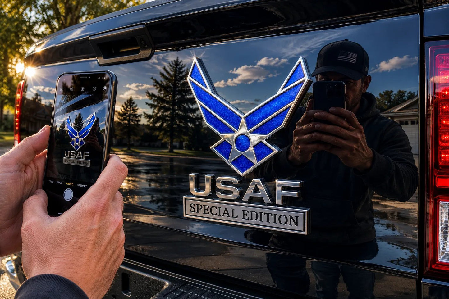 ⚡️USAF Edition Metal Emblem