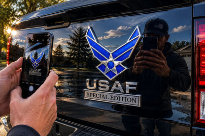 ⚡️USAF Edition Metal Emblem