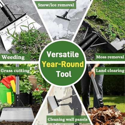 🔥⚒️Heavy-Duty Multi-Purpose Garden Scraper & Ice Breaker