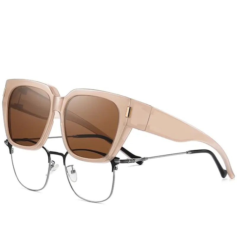 🎉LAST DAY - BUY 1 GET 1 FREE😎2026 New Polarized UV400 Protection Trendy Round Cat-eye Sunglasses 🕶️