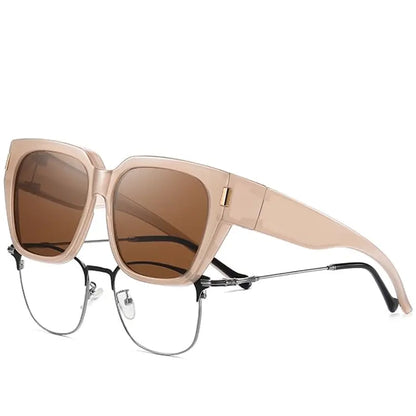 🎉LAST DAY - BUY 1 GET 1 FREE😎2026 New Polarized UV400 Protection Trendy Round Cat-eye Sunglasses 🕶️