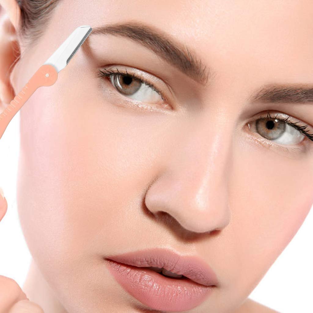 💖Eyebrow Stencil Kit for Women✨12 Reusable Styles with Head Strap & Razor