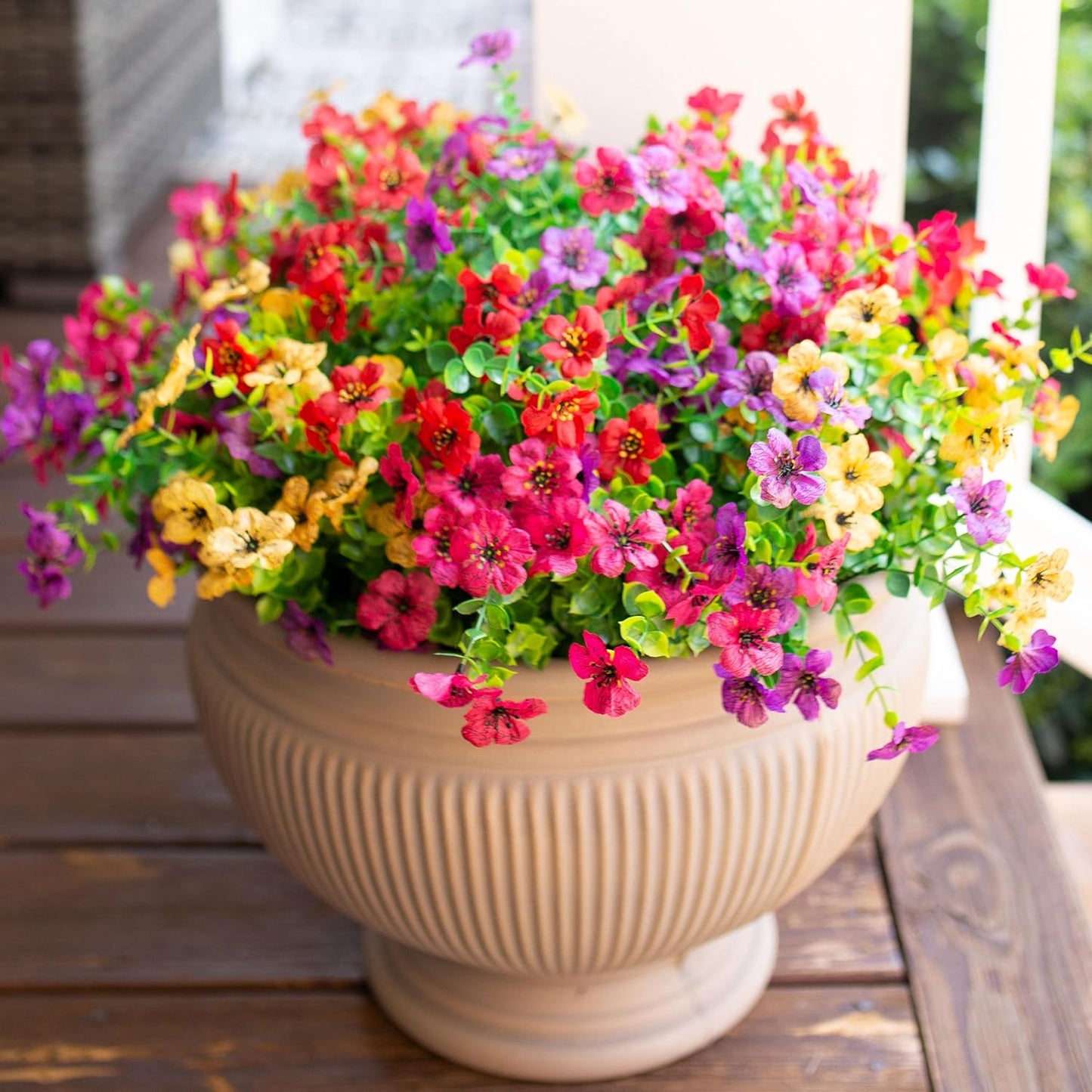 💖Summer Hot Sale 49%OFF🌺UV Resistant Colorful Artificial Flower