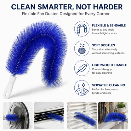 ✨ Reusable Bendable Microfiber Dust Cleaner