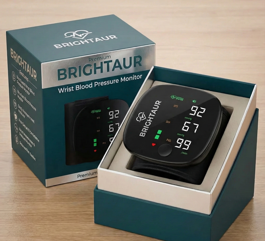 Brightaur™ Wrist Blood Pressure Monitor
