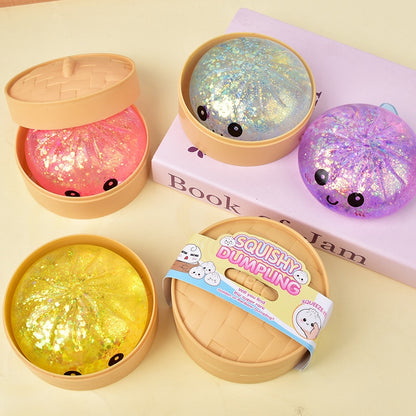 🏆Last Day Promotion!Expressive Dumpling Squishy - Blind Box, Fidget Toy