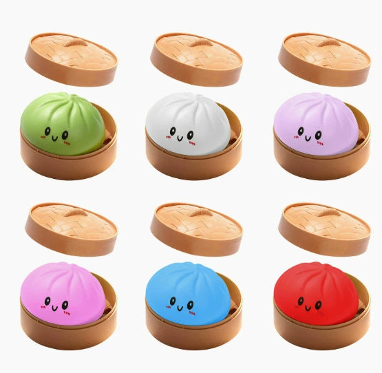 🏆Last Day Promotion!Expressive Dumpling Squishy - Blind Box, Fidget Toy