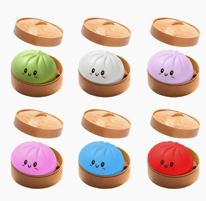 🏆Last Day Promotion!Expressive Dumpling Squishy - Blind Box, Fidget Toy