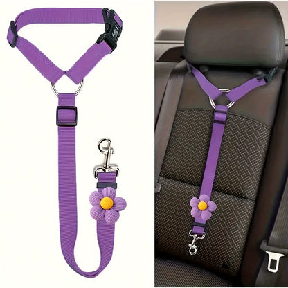 🔥BUY 1 GET 1 FREE 🎁2-in-1 Dog Car Seat Belt & Walking Leash