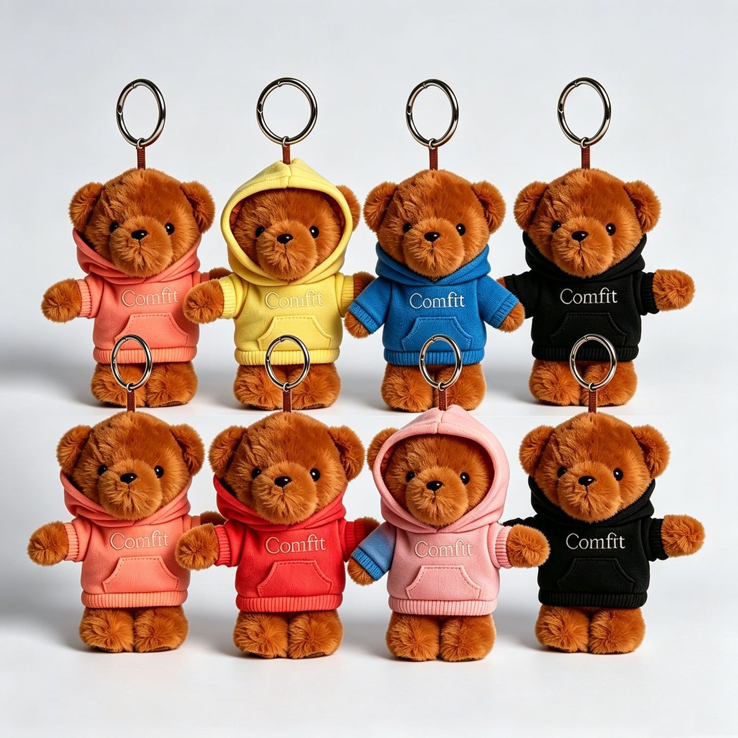 🔥 Limited Time 49% Off 🧸 Teddy Bear Color Keychain