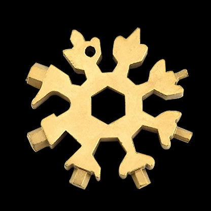 🛠❄️Stainless Steel Snowflake Multitool