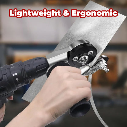🔥 Titanium Drill Nibbler - SheetMetal Cutting Tool