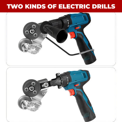 🔥 Titanium Drill Nibbler - SheetMetal Cutting Tool
