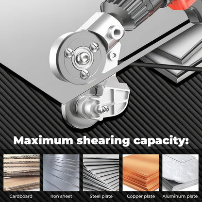 🔥 Titanium Drill Nibbler - SheetMetal Cutting Tool