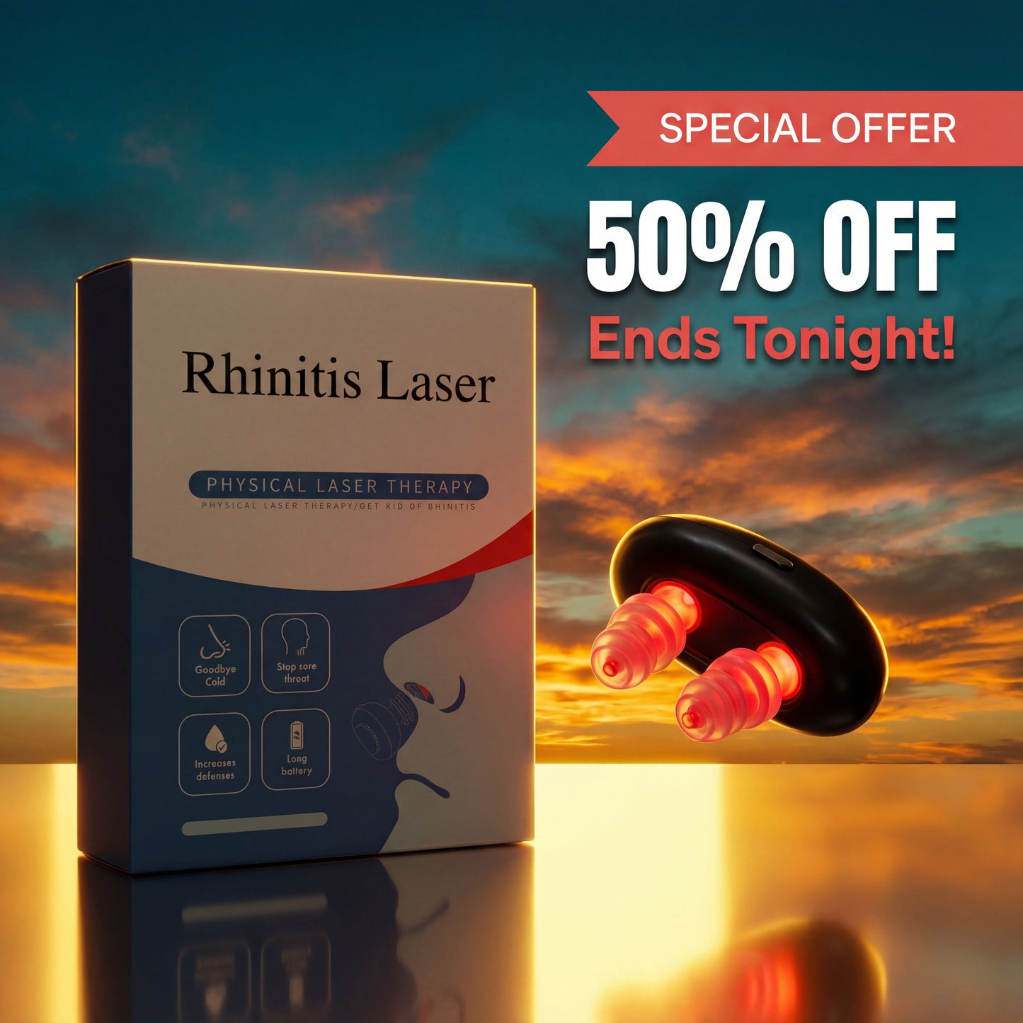 Sinuvox Red Light Nasal Relief